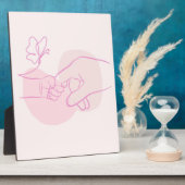 Minimalistischer Handhalter Fotoplatte (Seite)