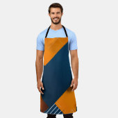 minimalistischer Hintergrund Schürze (Getragen)