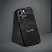 Minimalistischer Individuelle Name für Black Crump Case-Mate iPhone Hülle