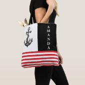 Minimalistischer Individuelle Name in Schwarz und  Tasche (Von Nahem)