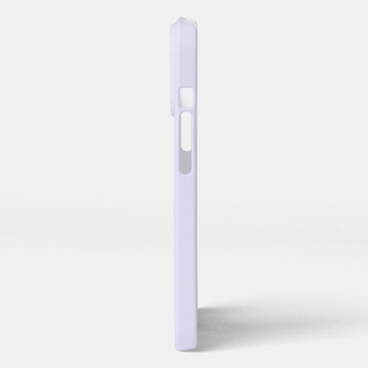 Minimalistischer individuelle Name Monogramm Licht iPhone Hülle (Linke Seite)