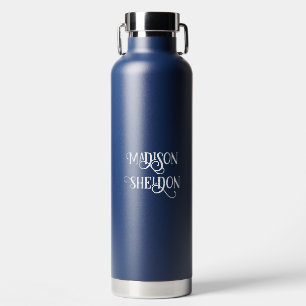 Minimalistischer Individuelle Name Trinkflasche