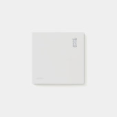 Minimalistischer Ingenieur-Studium / Dark Academia Post-it Klebezettel (Vorderseite)