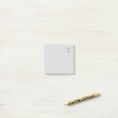 Minimalistischer Ingenieur-Studium / Dark Academia Post-it Klebezettel (Auf Schreibtisch)