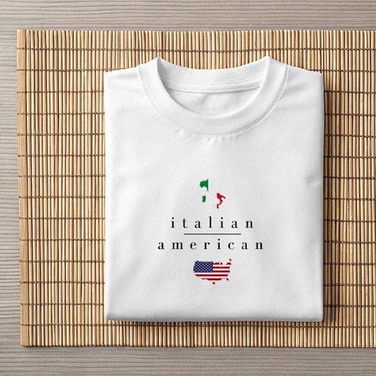 Minimalistischer italienischer Amerikaner | Boho H T-Shirt