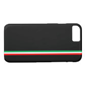 Minimalistischer italienischer Flag Telefon Case-Mate iPhone Hülle (Rückseite (Horizontal))
