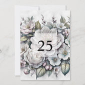 Minimalistischer Kalligraphietext Einladung (Vorderseite)