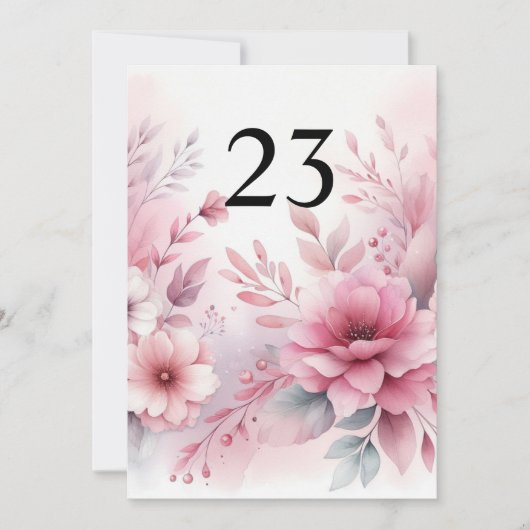 Minimalistischer Kalligraphietext Einladung (Vorderseite)