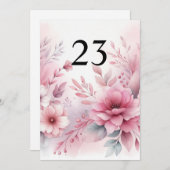 Minimalistischer Kalligraphietext Einladung (Vorne/Hinten)