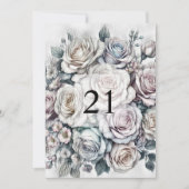 Minimalistischer Kalligraphietext Einladung (Vorderseite)