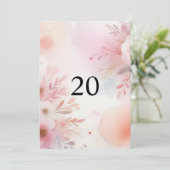 Minimalistischer Kalligraphietext Einladung (Stehend Vorderseite)