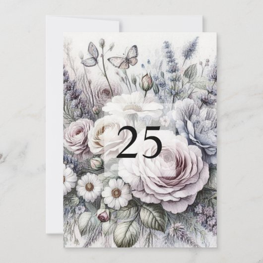 Minimalistischer Kalligraphietext Einladung (Vorderseite)