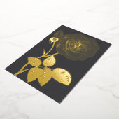 Minimalistischer Kalligraphietext Folieneinladung (Gedreht)