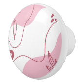 Minimalistischer Keramik Keramikknauf (Rechts)