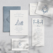 Minimalistischer Kirchenort Sketch Klassische Hoch Einladung