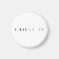 Minimalistischer klassischer Beruflicher Name