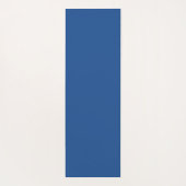 Minimalistischer Klassischer Professioneller Blaue Yogamatte (Rückseite)