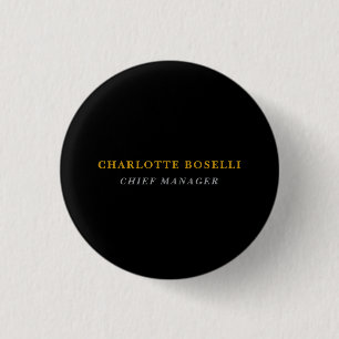 Minimalistischer klassischer professioneller Schwa Button