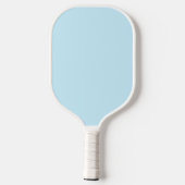 Minimalistischer Komfort Lichtblau Pickleball Schläger (Rückseite)