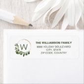 Minimalistischer Kranz | Monogramm | Weihnachten (Insitu)