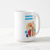 Minimalistischer Kreativer Träumer Article555 Kaffeetasse (VorderseiteRechts)