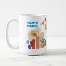 Minimalistischer Kreativer Träumer Article555 Kaffeetasse