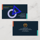 Minimalistischer kreativer visitenkarte (Vorne/Hinten)