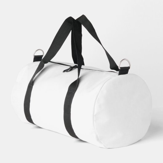Minimalistischer, leicht grauer Duffle - Max-Stora Duffle Bag (Linke Seite)