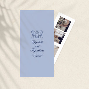 Minimalistischer Lesezeichen-Ständer für gezeichne Dankeskarte