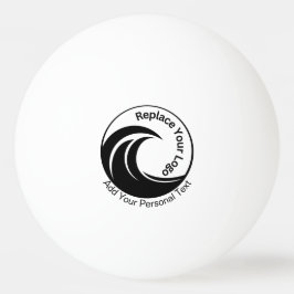 Minimalistischer Logo-Ersatz & Benutzerdefinierter Tischtennisball