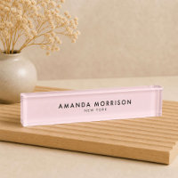 Minimalistischer Luxus Rosa