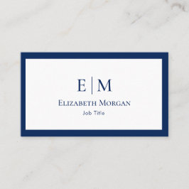 Minimalistischer Luxus Visitenkarte