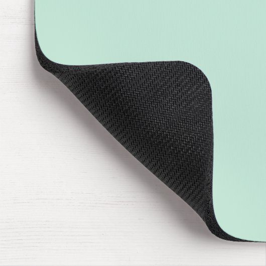 Minimalistischer Magergrün schlicht Mousepad (Ecke)