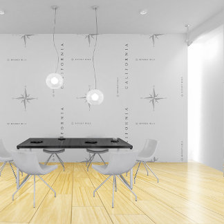 Minimalistischer Makeover: Personalisierter geomet Tapete