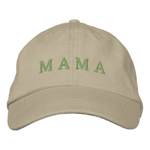 Minimalistischer Mama-Neutralwurzel Bestickte Baseballkappe
