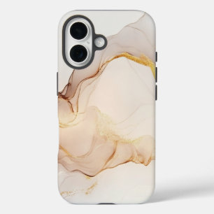 Minimalistischer Marmor - Elegantes und Zeitloses  iPhone 16 Hülle