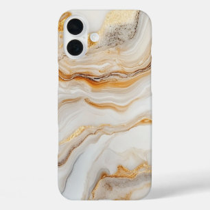Minimalistischer Marmor - Elegantes und zeitloses iPhone 16 Plus Hülle