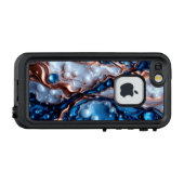 Minimalistischer Marmor iPhone 5/5s Hülle – Elegan (Rückseite (Horizontal))