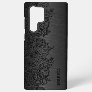 Minimalistischer metallischer goldener Hintergrund Samsung Galaxy Hülle