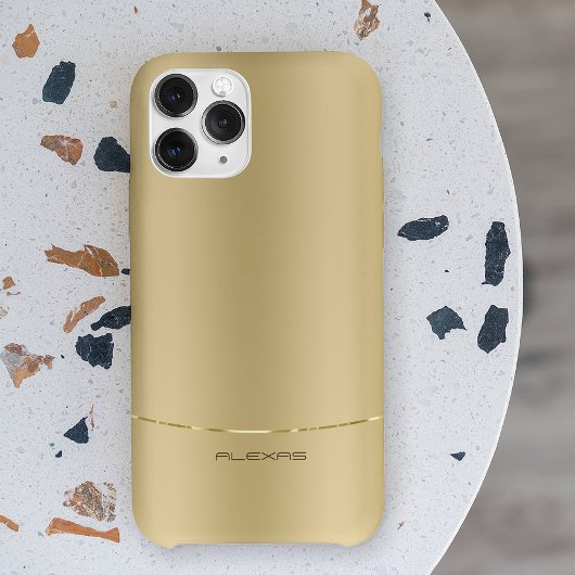 Minimalistischer metallischer Hintergrund Case-Mat Case-Mate iPhone Hülle