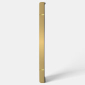 Minimalistischer metallischer Hintergrund Shiny St Samsung Galaxy Hülle (Linke Seite)