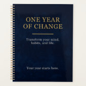 Minimalistischer Mind Reset Planer (Vorderseite)