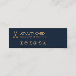 Minimalistischer Mini Visitenkarte