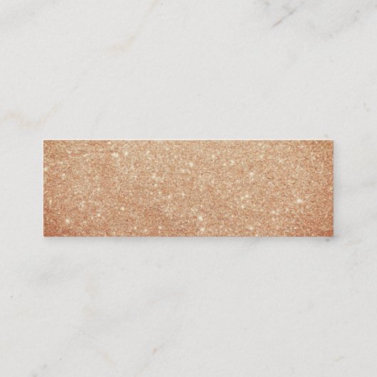 Minimalistischer Mini Visitenkarte (Rückseite)