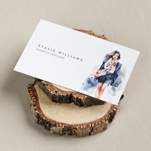 Minimalistischer Mode-Designer Beruflich Visitenkarte