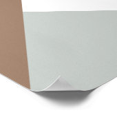 Minimalistischer modern poster (Ecke)