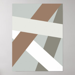 Minimalistischer modern poster