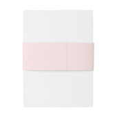 Minimalistischer moderner Arzt Beruflich rosa Einladungsbanderole (Rückseitenbeispiel)