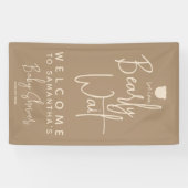 Minimalistischer, moderner Bärenspül Banner (Horizontal)