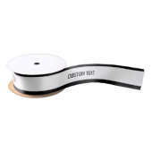 Minimalistischer, moderner benutzerdefinierter Tex Satinband (Spule)